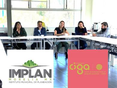 Trabajan IMPLAN y CIGA en Zonificación Primaria de Morelia  